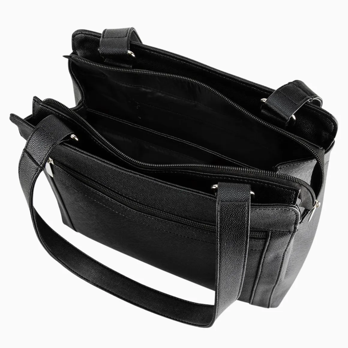 Bolsa Elegante Tipo Tote Con Cierre Para Mujer Roger 06648-06649