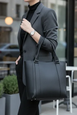 Bolsa Tote Clásica De Hombro Para Mujer Roger 06646-6647