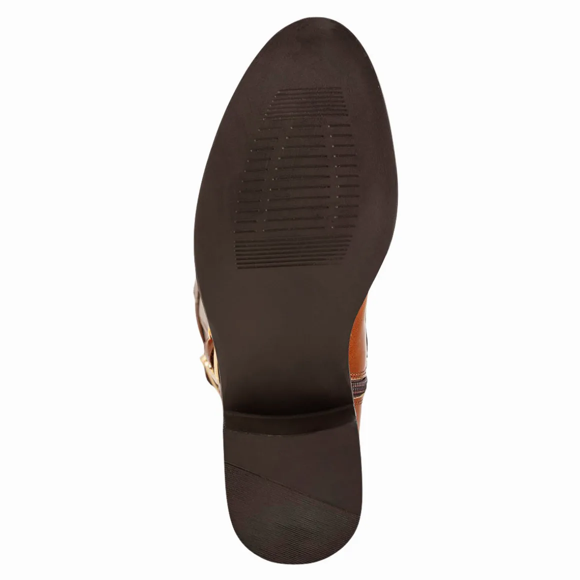Bota Alta Hebilla Para Mujer Fusión 07965