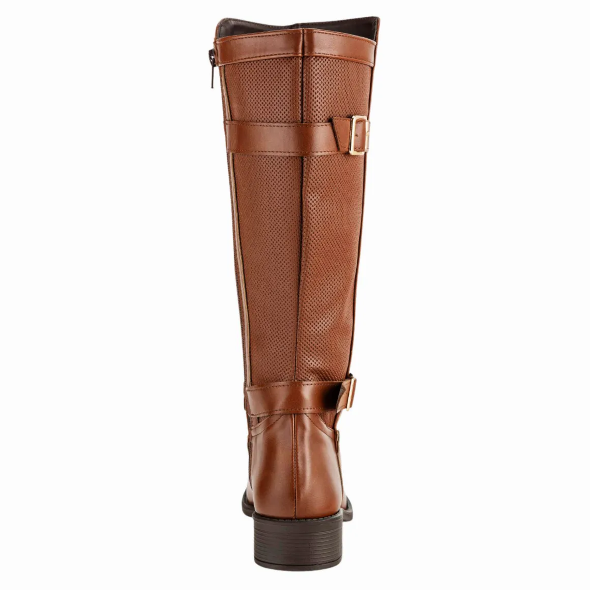 Bota Alta Hebilla Para Mujer Fusión 07965