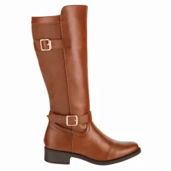 Bota Alta Hebilla Para Mujer Fusión 07965