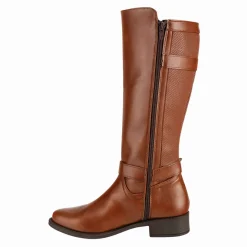 Bota Alta Hebilla Para Mujer Fusión 07965