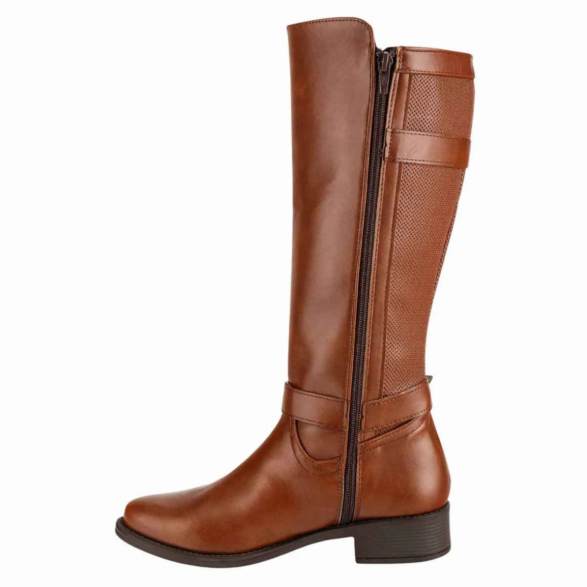 Bota Alta Hebilla Para Mujer Fusión 07965