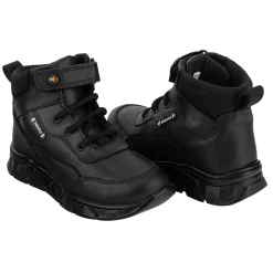 Bota Botín Escolar Negro Niño Blasito 05417