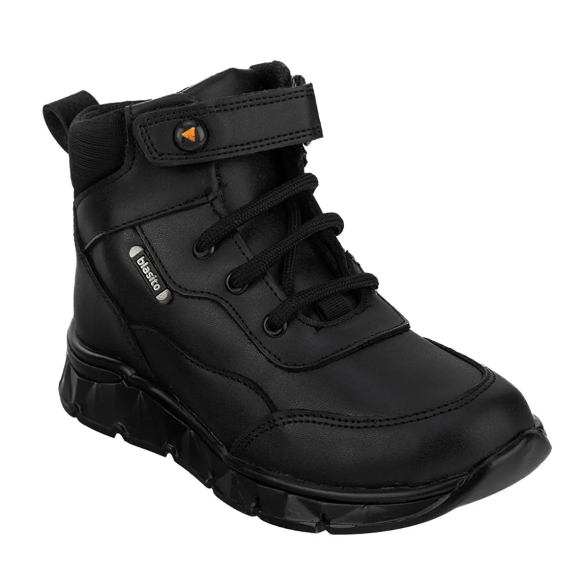 Bota Botín Escolar Negro Niño Blasito 05417