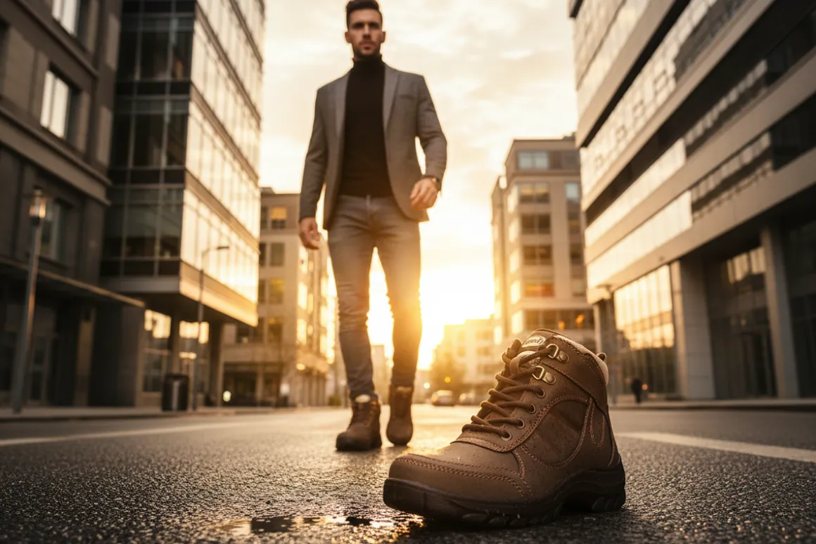 Bota Botín Urbana Para Hombre Romanos 01505/03488