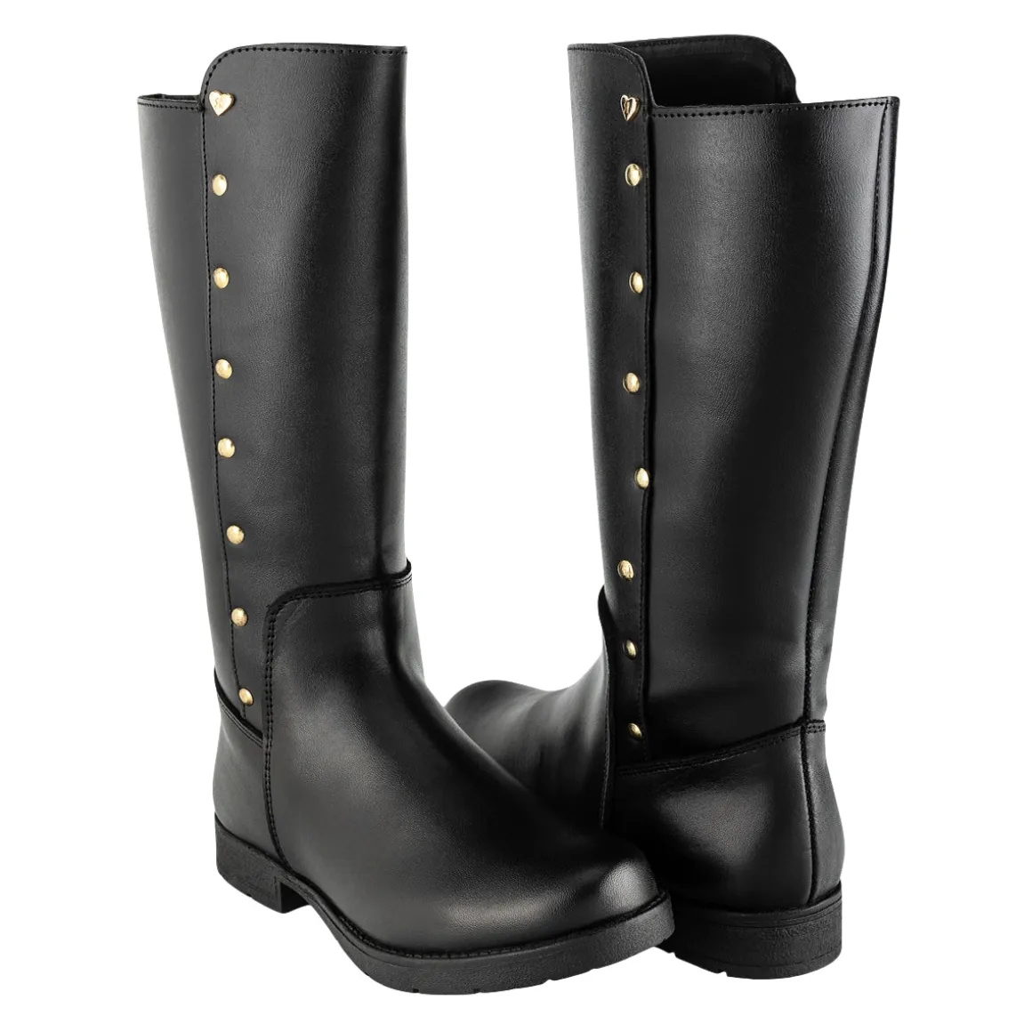 Bota Casual Caña Alta Corazón Niña Confratelli 08164