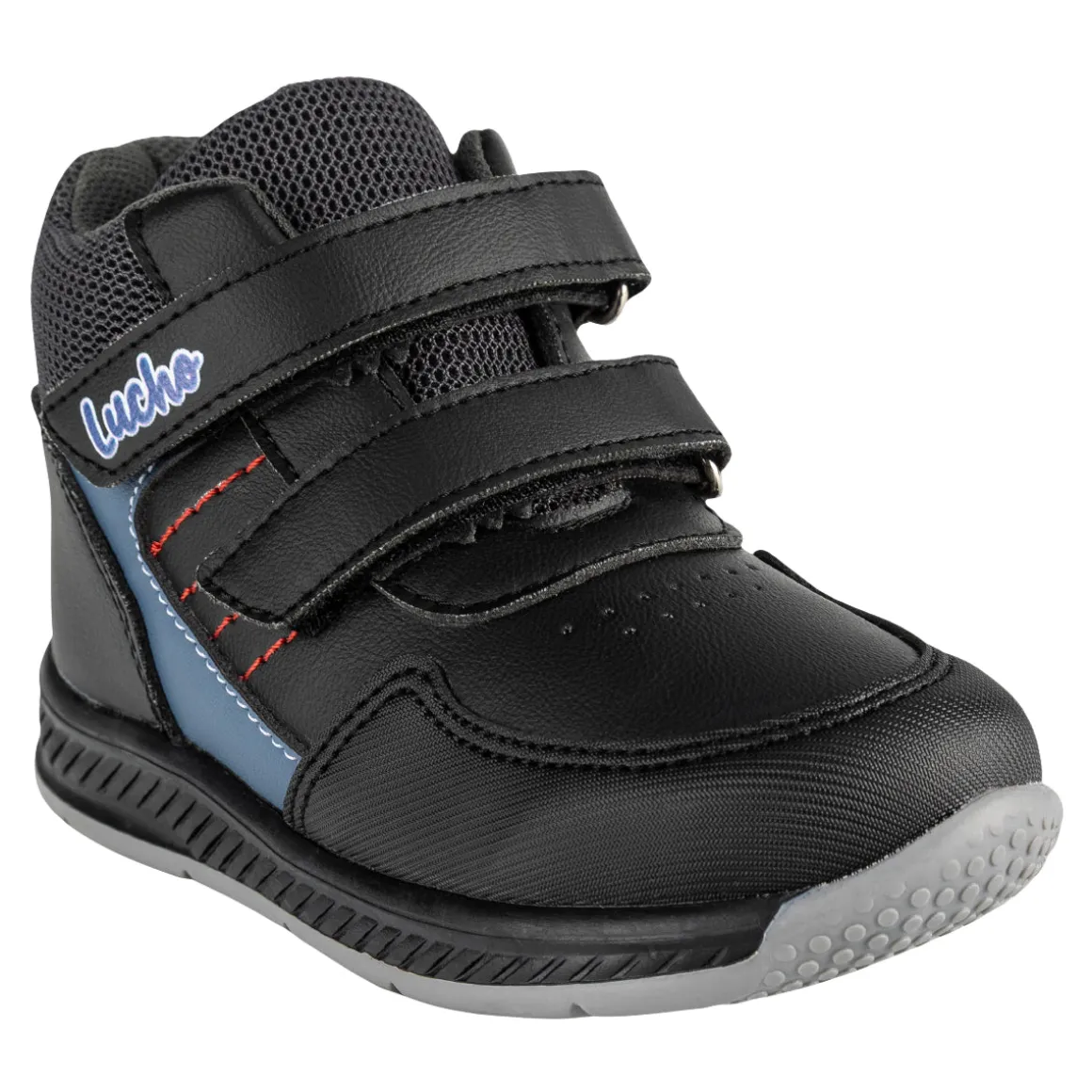 Bota Casual Correas Para Niño Lucho 07235