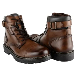 Bota Happy Shoes Para Hombre Chukka De Cuero 08452