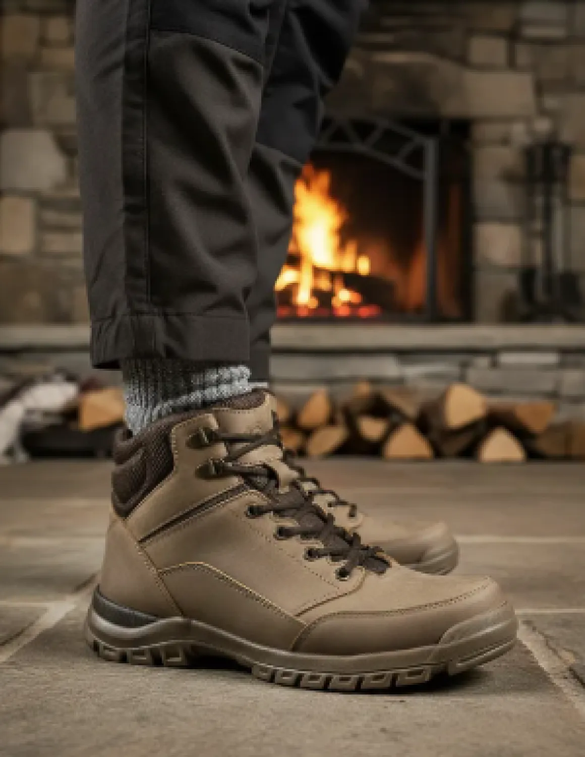 Bota Happy Shoes Para Hombre De Senderismo 08453