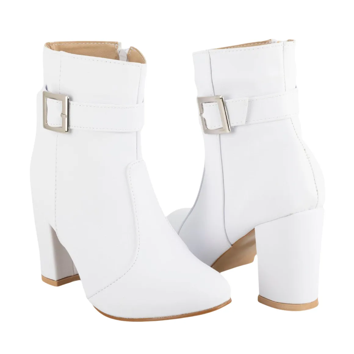 Bota Moderna Hebilla Para Mujer Penny Lane 06246