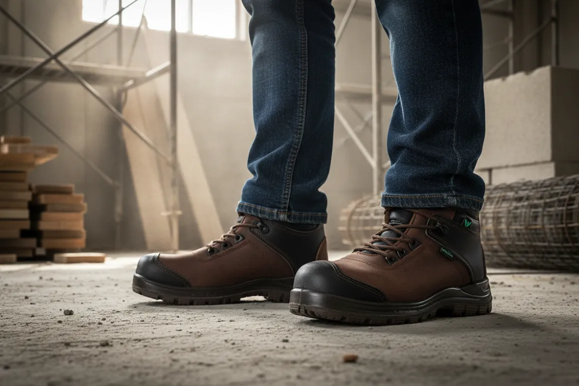 Bota Omega De Casquillo Para Hombre Van vien 01164