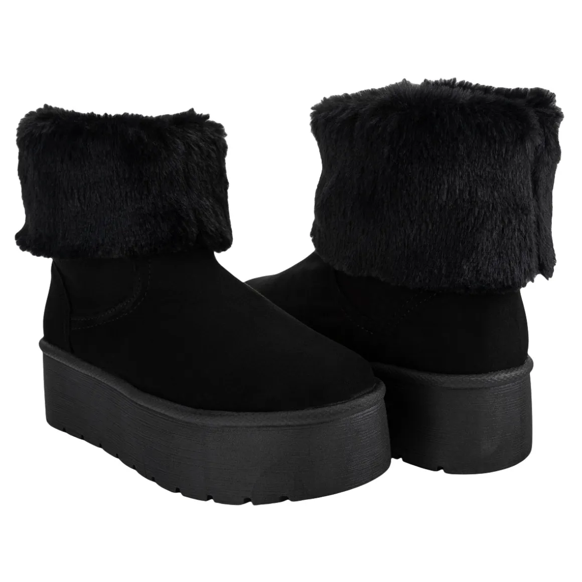 Botas Invernales Con Plataforma Para Mujer 08377