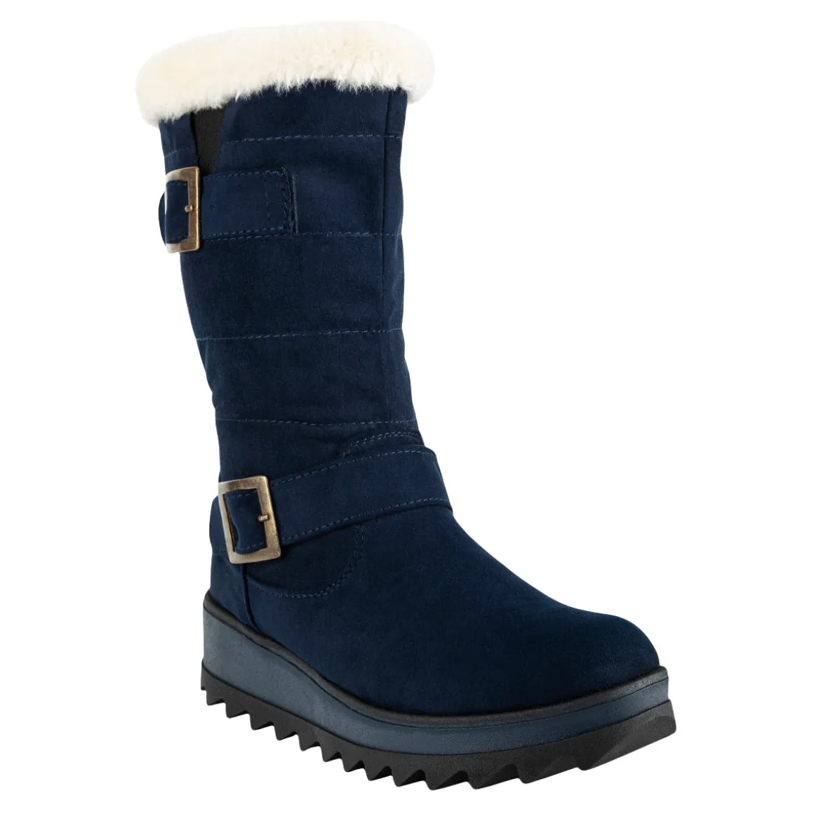 Botas Invernales Hebillas Para Mujer Itzel 08374-08375