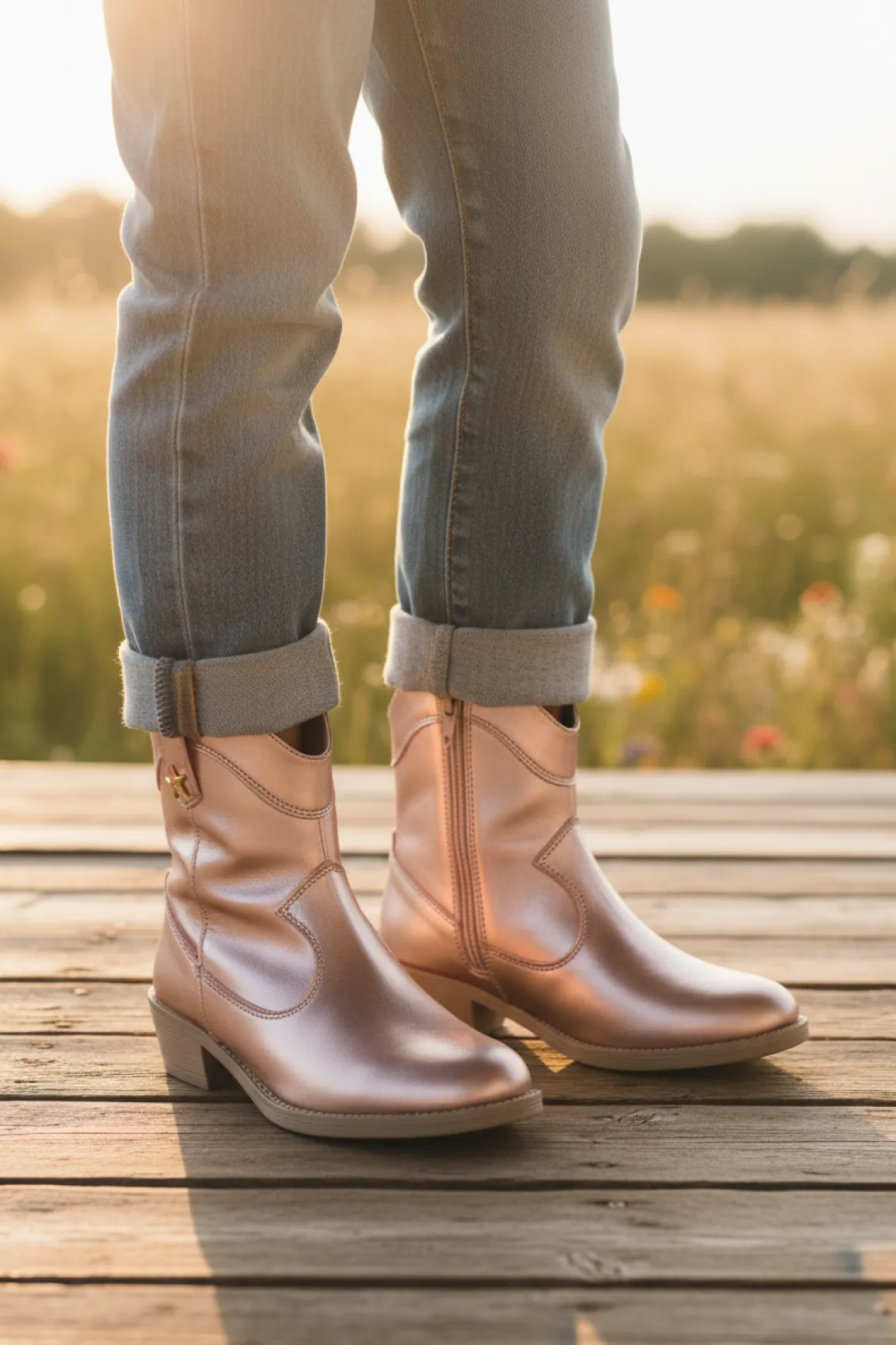 Bota Vaquera Country Fashion Niña Blasito 08219