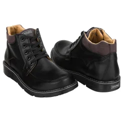 Bota Vestir Moda Joven Rokino Negro 02976