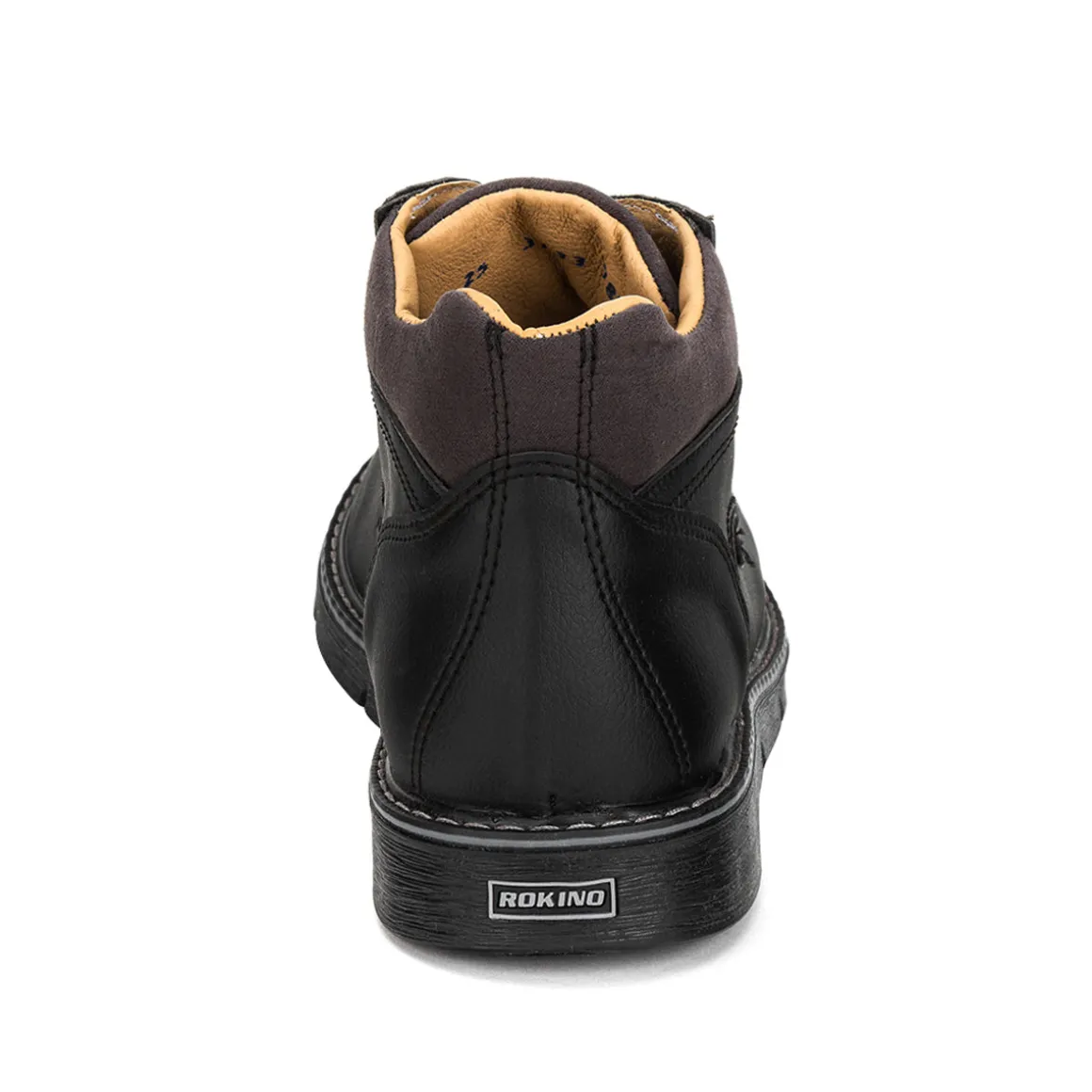 Bota Vestir Moda Joven Rokino Negro 02976