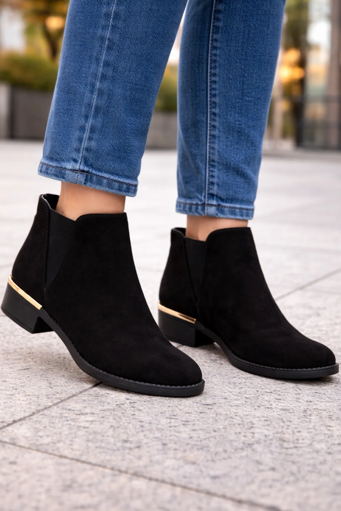 Botín Casual Durazno Para Mujer Fusión A04041