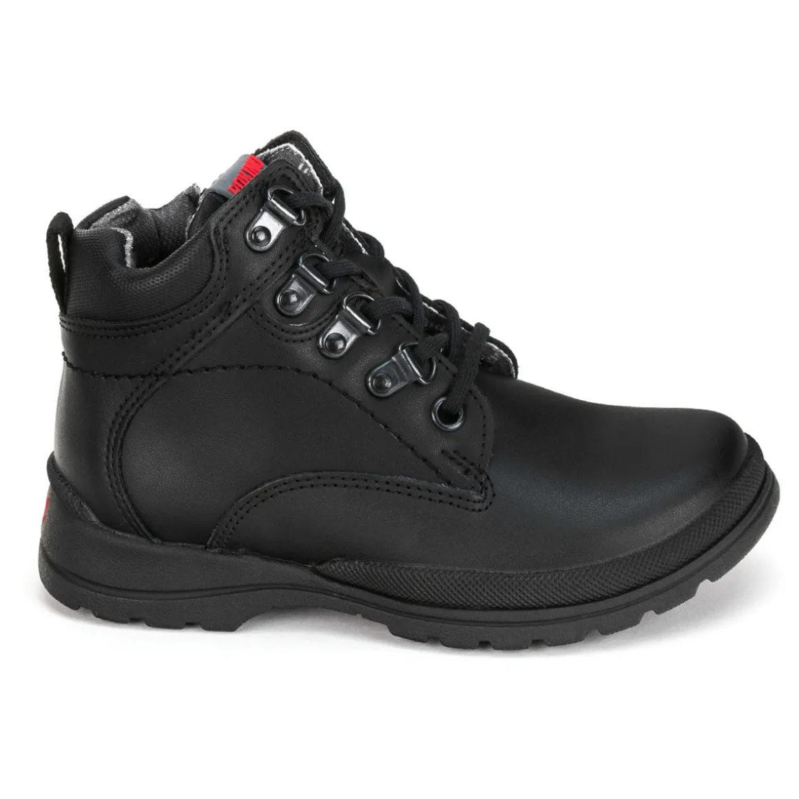 Botín Casual Piel Negro Niño Rokino 00467