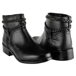 Botín Casual Trenza Para Mujer Florenza 08201