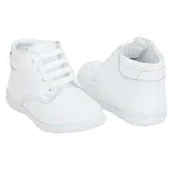 Botín Dogi Para Niño Casuales Cómodos Blanco 01800