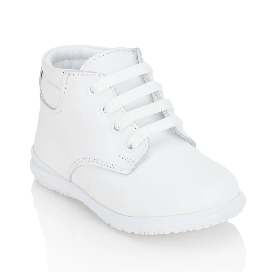 Botín Dogi Para Niño Casuales Cómodos Blanco 01800
