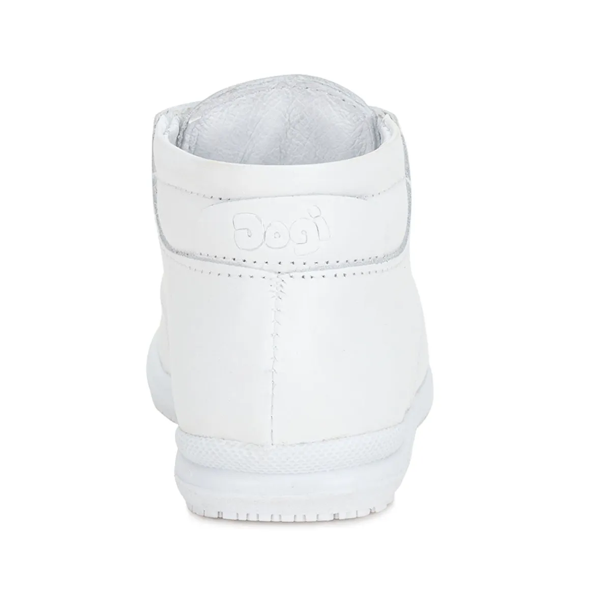 Botín Dogi Para Niño Casuales Cómodos Blanco 01800