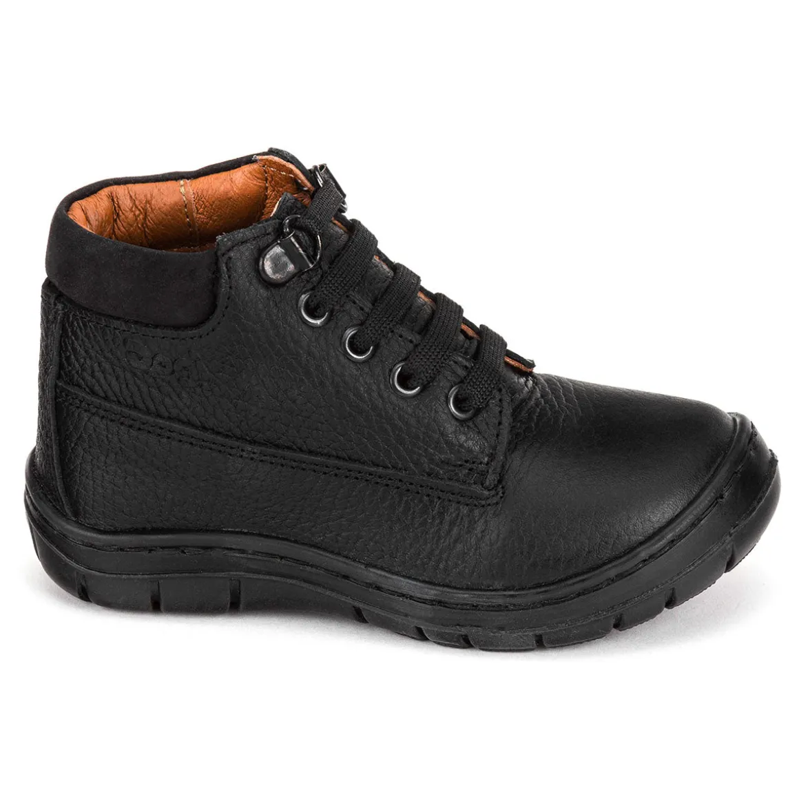 Botín Escolar Dogi Para Niño Moda Negro 01192
