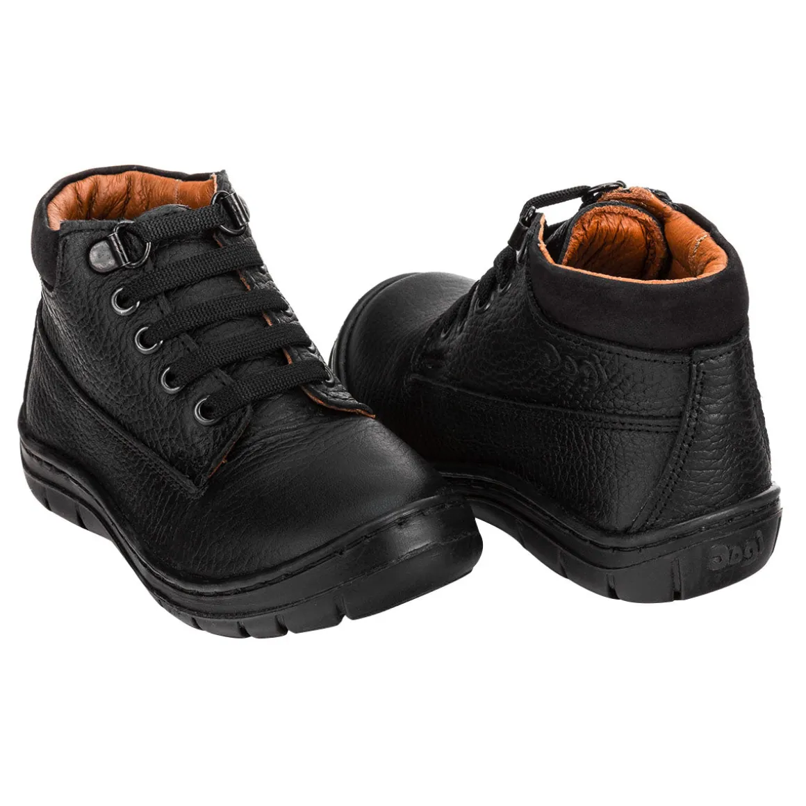 Botín Escolar Dogi Para Niño Negro 01191