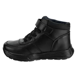 Botín Moda Negro Escolar Niño Yuyin 05609