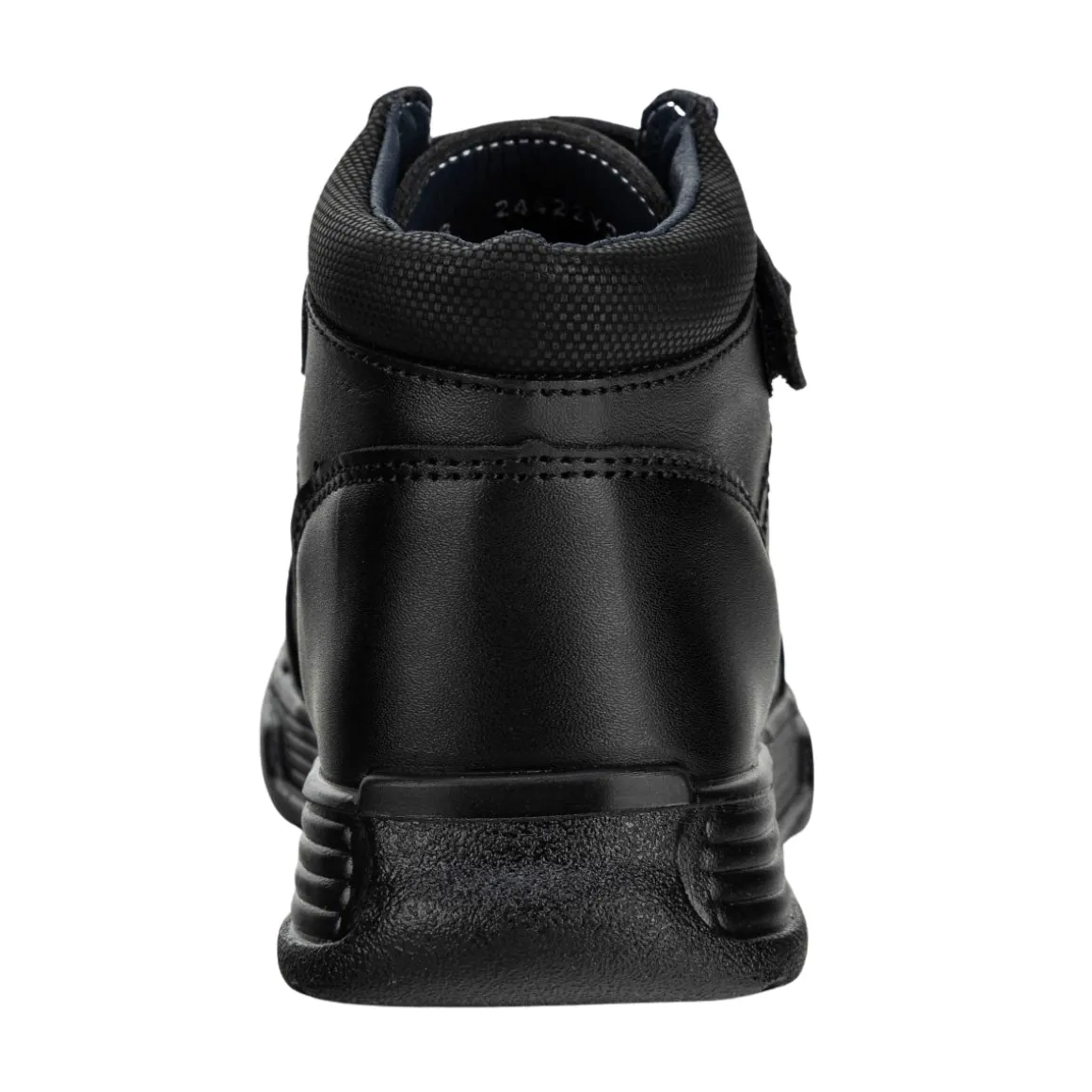 Botín Moda Negro Escolar Niño Yuyin 05609