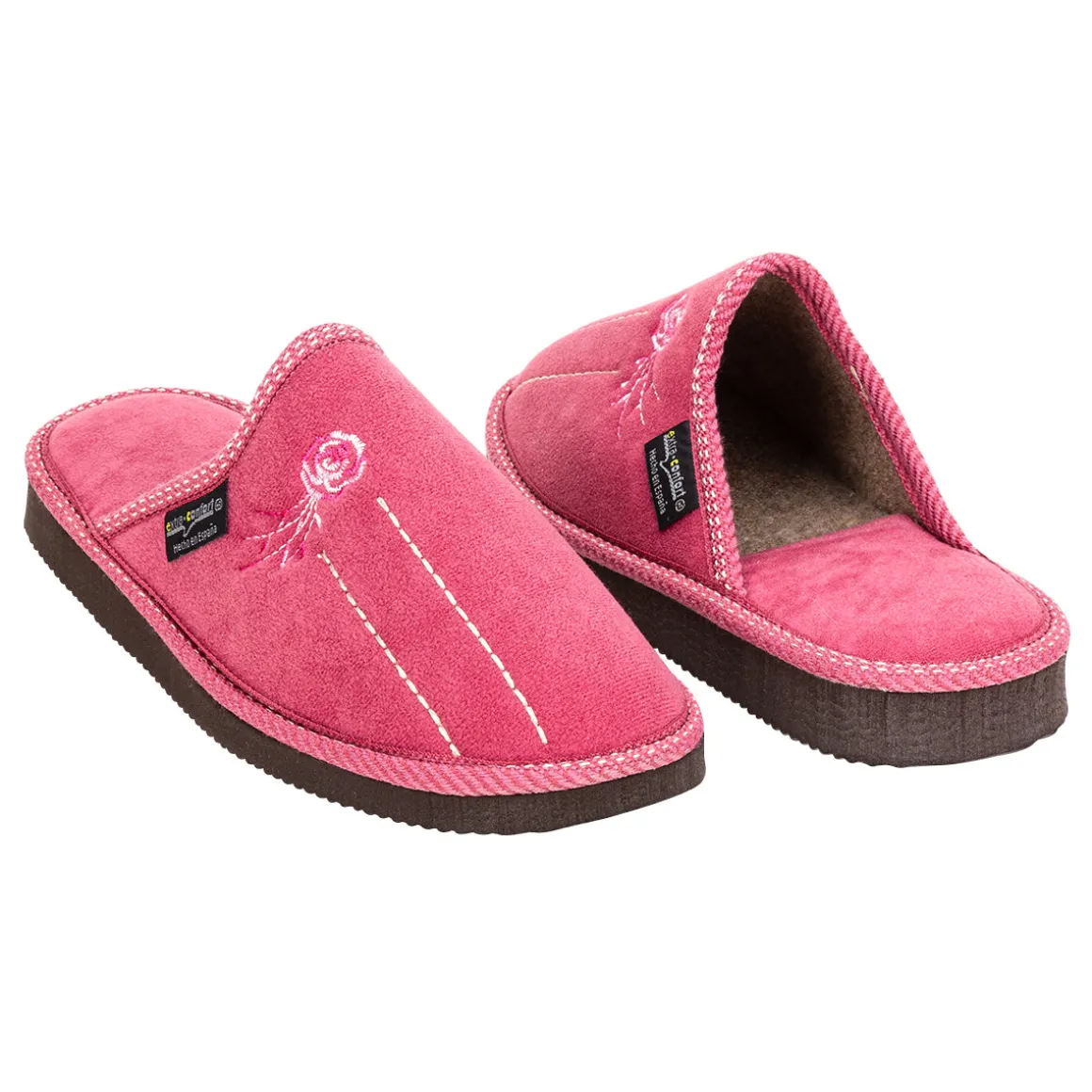 Pantufla Confort Abierta Para Mujer Extra Confort 00171