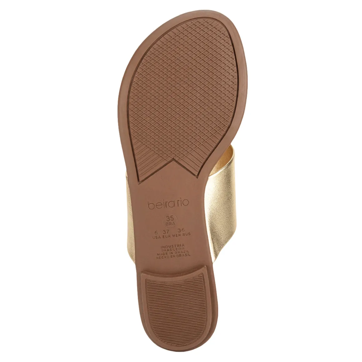 Sandalia Casual Plana Para Mujer Beira Rio 08120