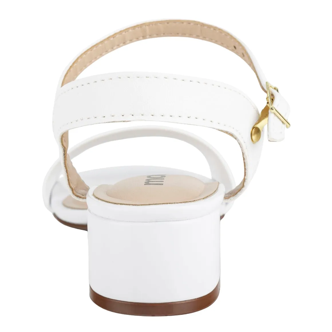 Sandalia Casual Tacón Cuadrado Para Mujer Moleca 06467/68