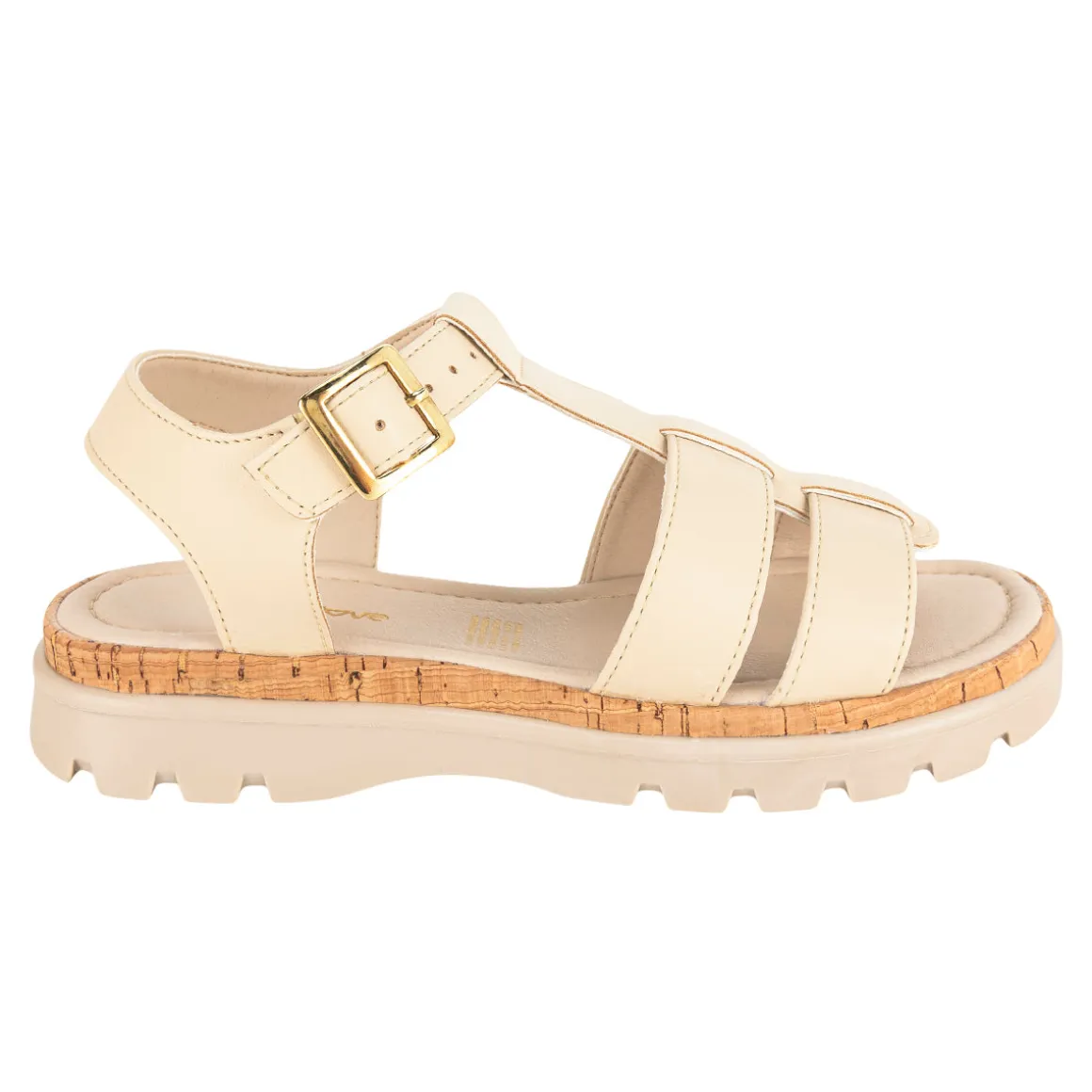 Sandalia Chunky Para Mujer Green Love 08493