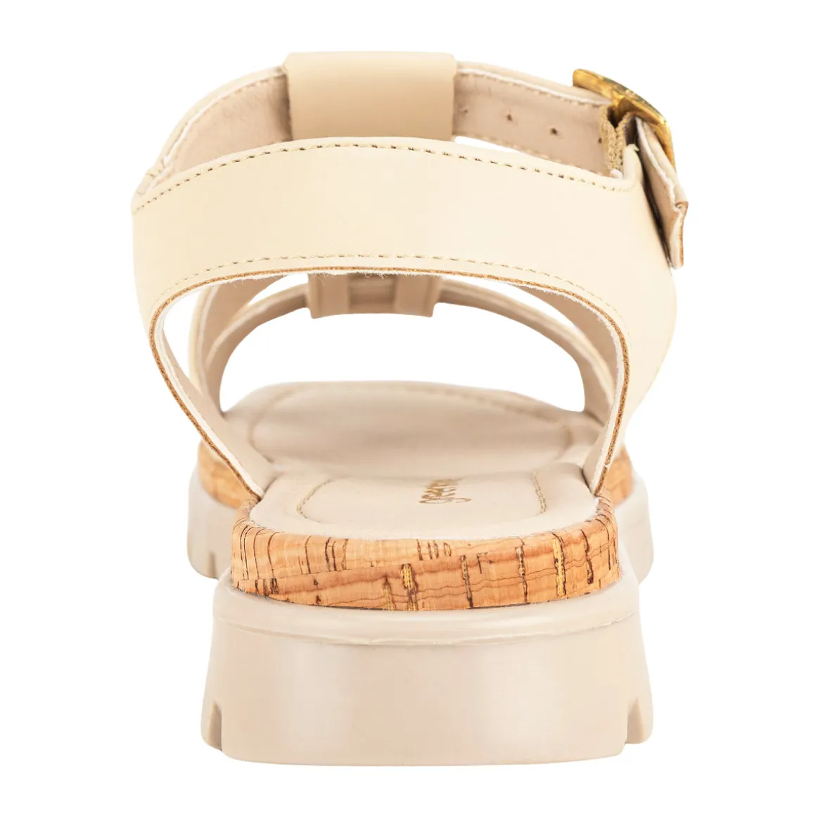 Sandalia Chunky Para Mujer Green Love 08493