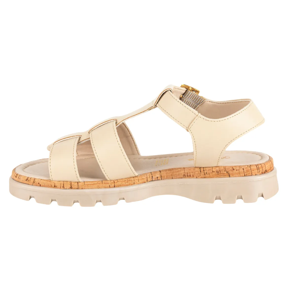 Sandalia Chunky Para Mujer Green Love 08493