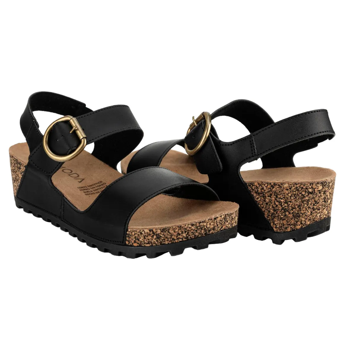 Sandalia Cuña Casual Para Mujer Viamoda 06550