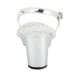 Sandalia Fiesta Graduación Moda Brillo Para Mujer Joza 06357/58 Plata-Oro