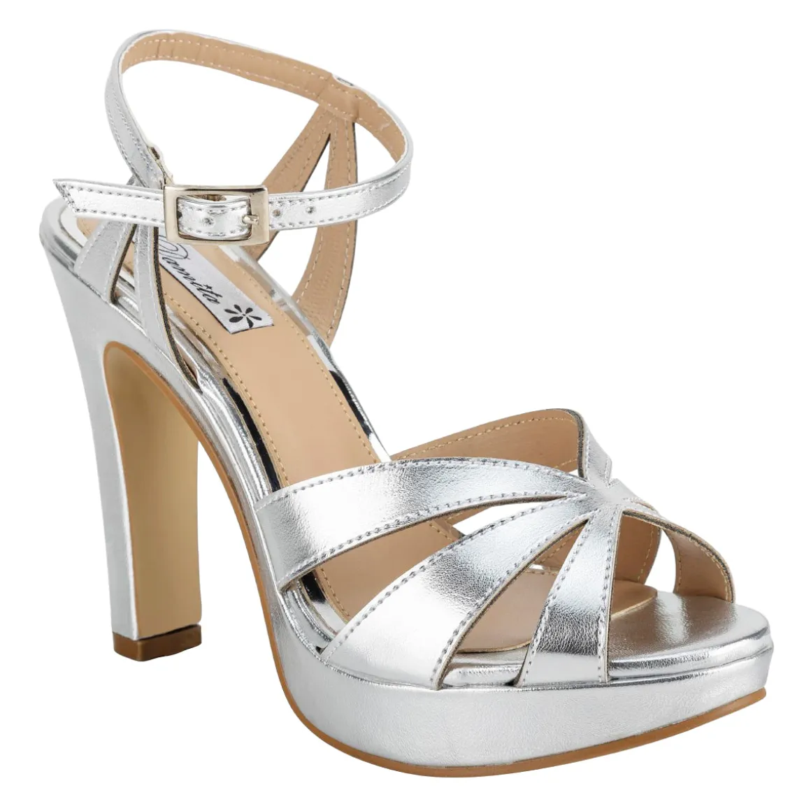 Sandalia Fiesta Graduación Tiras Para Mujer Moda Damita 06773/74