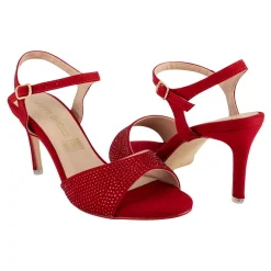 Sandalia Happy Shoes Para Mujer Fiesta Graduación 07250/51