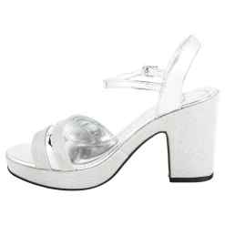 Sandalia Happy Shoes Para Mujer Fiesta Graduación Plataforma 08253