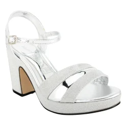 Sandalia Happy Shoes Para Mujer Fiesta Graduación Plataforma 08253