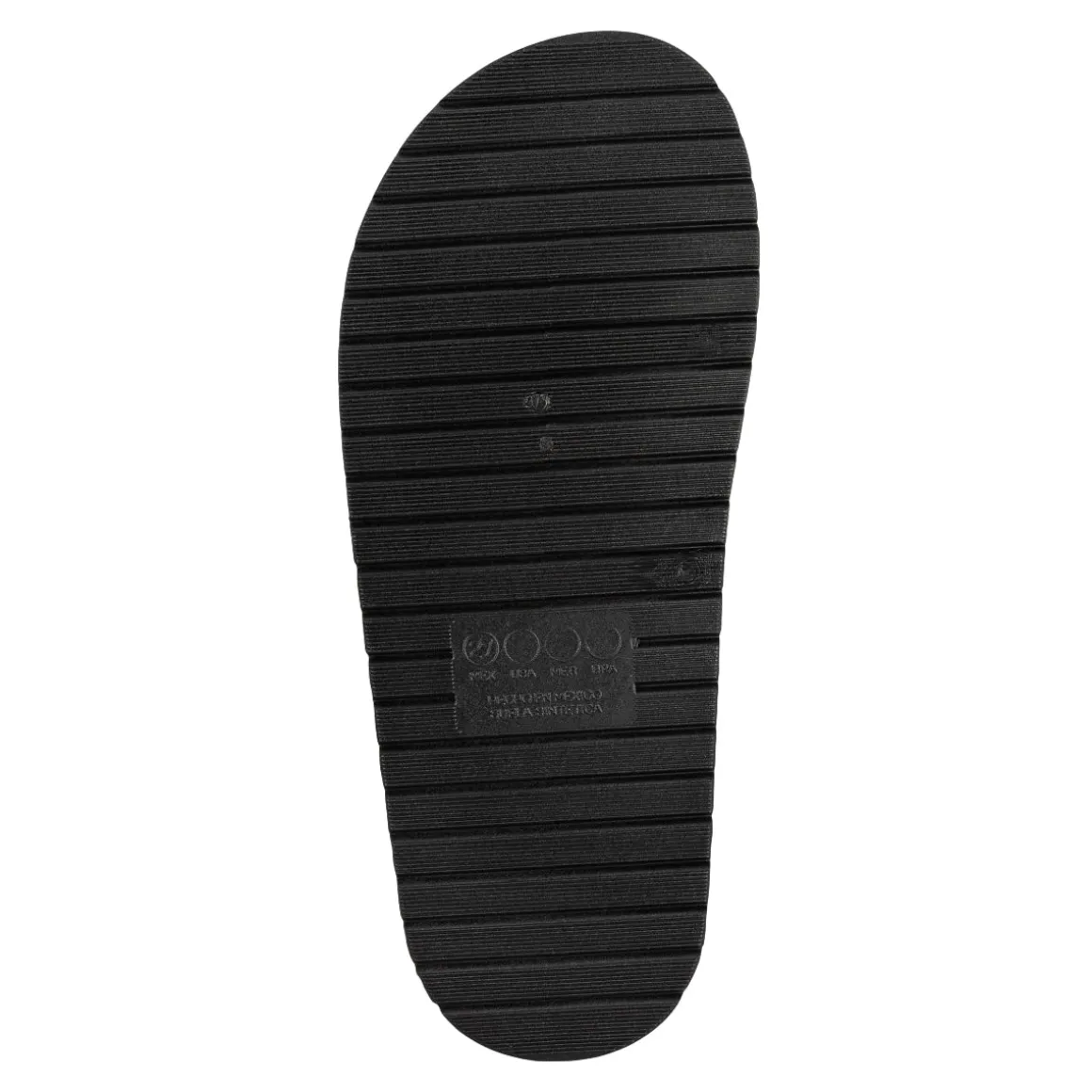 Sandalia Slide Hebilla Para Hombre Viamoda 08480