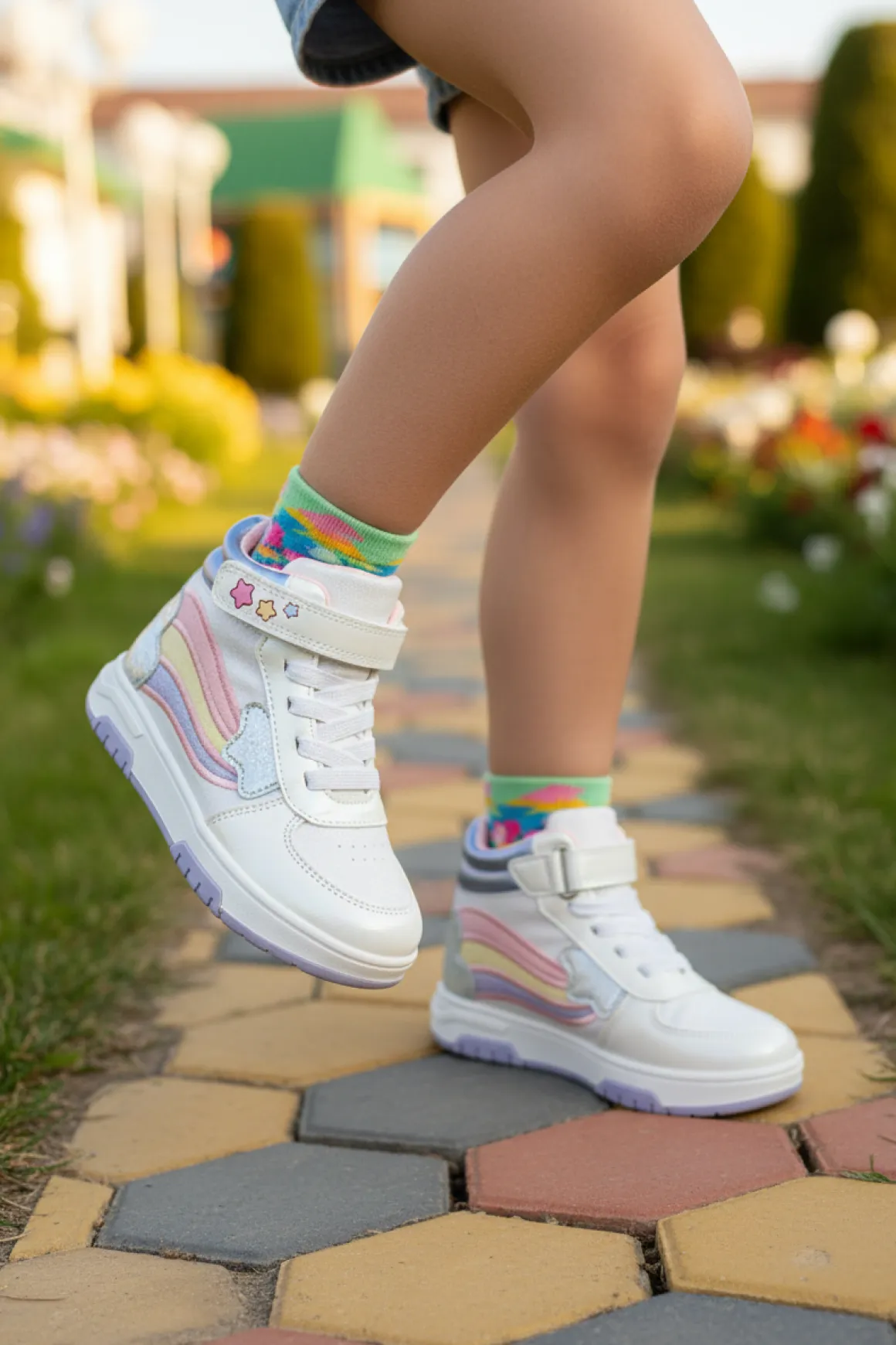 Tenis Bambino Para Niña Casual Estrellas 07845