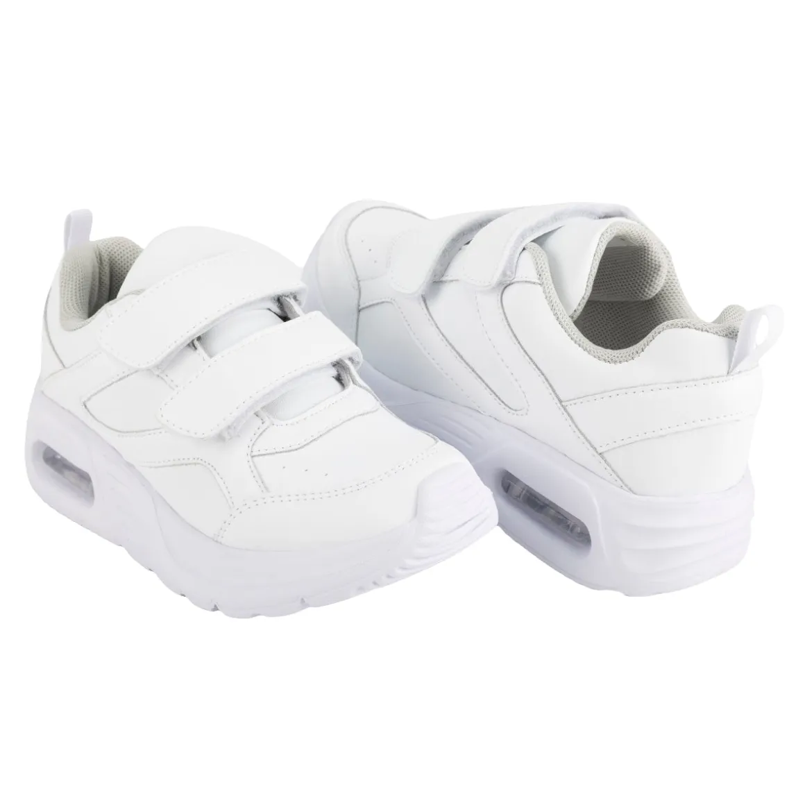 Tenis Blancos Casual Cómodo Niño Joven Blasito 05537
