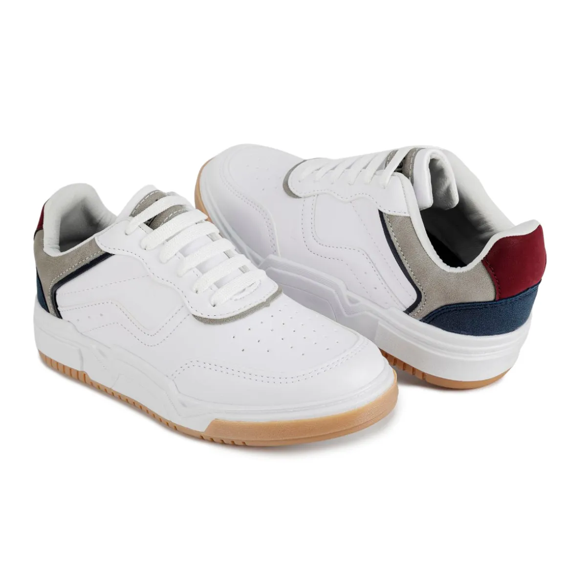Tenis Blancos Casuales Joven Neo Sport 05221