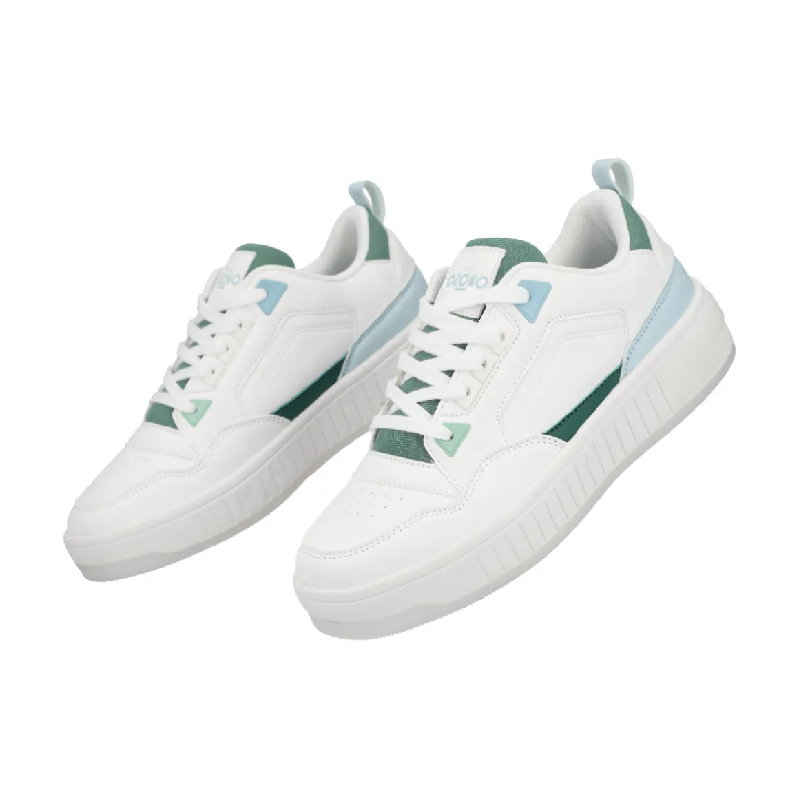Tenis Blancos Casual Para Mujer Capa de Ozono 08428