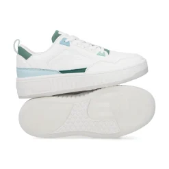 Tenis Blancos Casual Para Mujer Capa de Ozono 08428