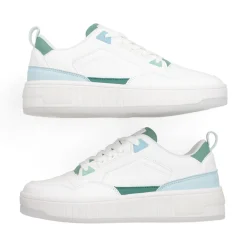 Tenis Blancos Casual Para Mujer Capa de Ozono 08428